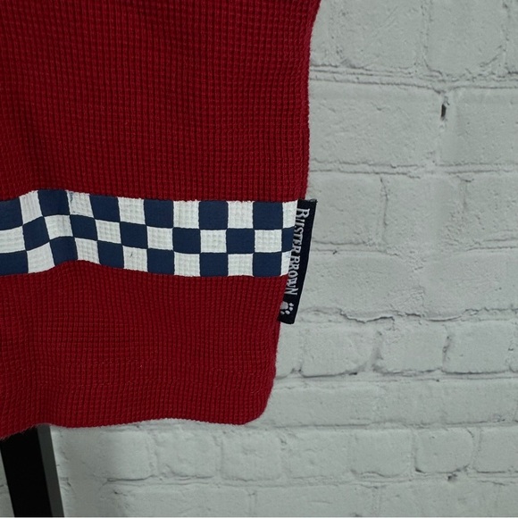 Buster Brown Vintage Baby Boy Race Car One Piece Size 3-6 Months - Picture 6 of 8